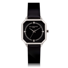 Night Watch - Steel Case, Bezel set with 76 Brilliant-cut Diamonds